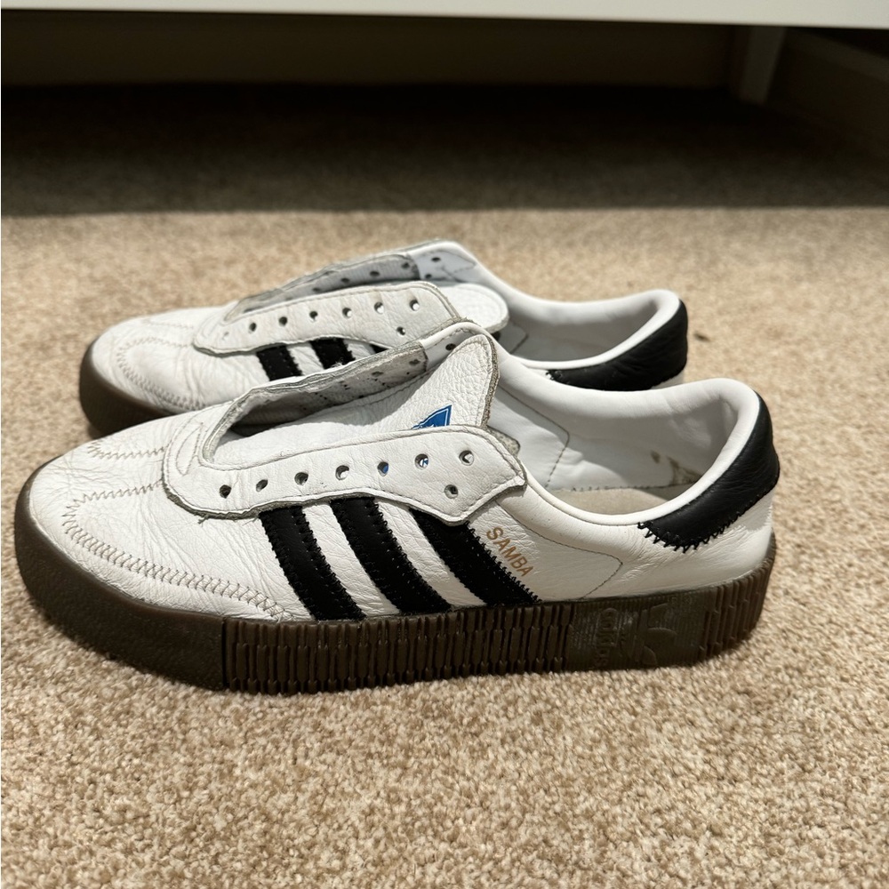 Adidas White Sambarose Women’s (laces included)
